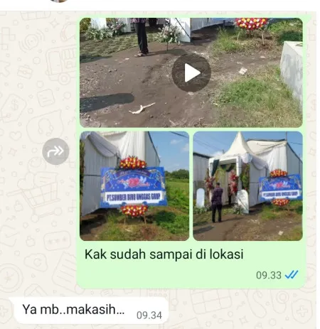 Pengiriman Karangan Bunga Pamulang Barat