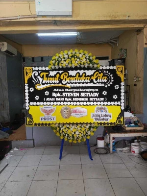 Papan Bunga di Pamulang Barat